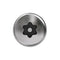 TR FASTENINGS 5.5 X 25 M4STDX Z100 PAN DIN7504 Security Screw, Steel, Pan Head Pin Torx, 25 mm, 5.5mm