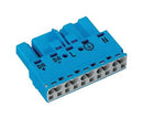 WAGO 770-1115 Pluggable Terminal Block, 10 mm, 5 Ways, 20AWG to 12AWG, 4 mm&sup2;, Push In, 25 A