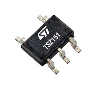 STMICROELECTRONICS TSZ151ICT Operational Amplifier, 1.6 MHz, 0.8 V/&micro;s, 1.8V to 5.5V, SC-70, 5 Pins