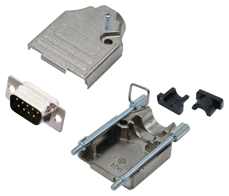 MULTICOMP PRO MP013648 D Sub Connector, Standard, Plug, 9 Contacts, DE, Solder Cup