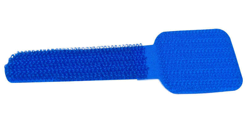 MULTICOMP PRO MP014995 Cable Tie, w/ Adhesive Tape, Nylon (Polyamide), Blue, 90 mm, 16 mm