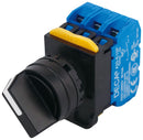 MULTICOMP PRO MPA20S-2E30 Selector Switch, 3PST-NO, IP65, 2 Position, 120 V, 10 A, Screw, MP Selector Switches