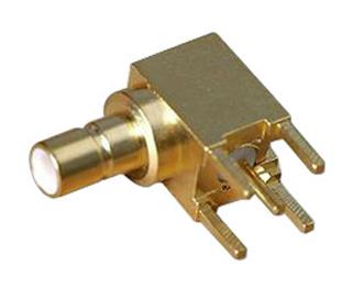 MOLEX 73100-0097 RF / Coaxial Connector, SMB Coaxial, Right Angle Bulkhead Jack, Through Hole Right Angle, 50 ohm