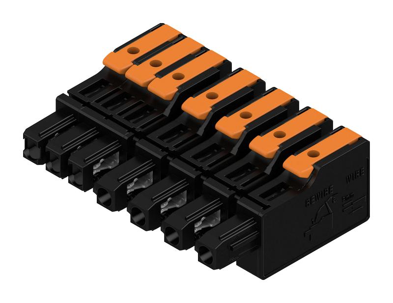 Weidmuller 8000078349 8000078349 Terminal Block Pluggable 7POS 12AWG