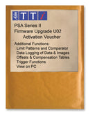 AIM-TTI Instruments PSA U02 PSA U02 License Key Firmware Upgrade Software PSA3605 &amp; PSA6005 RF Spectrum Analyzers