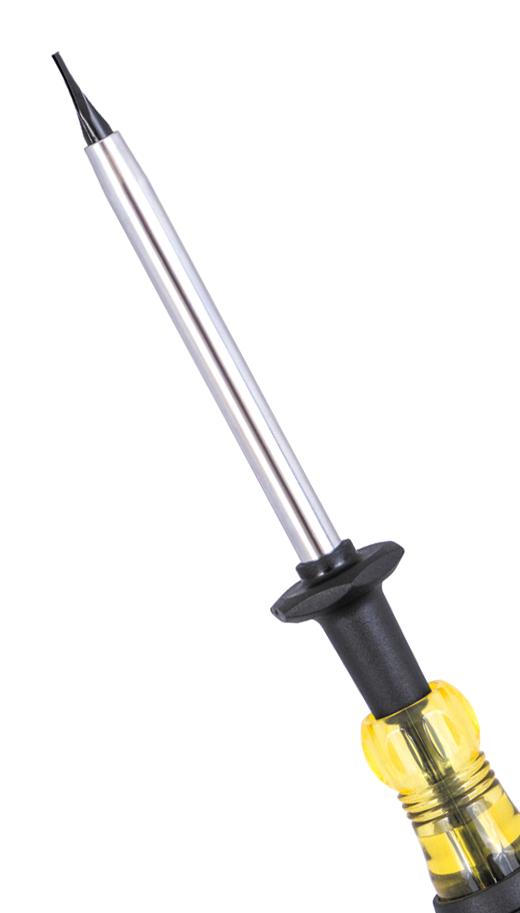 KLEIN TOOLS 6013K Screwdriver, Slotted, 4.8 mm Tip, 147 mm OAL, 76.2 mm Blade, Steel, Cushion Grip