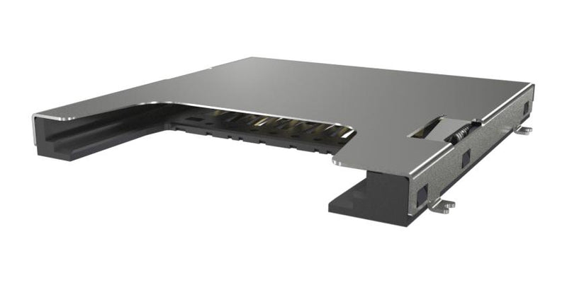 AMPHENOL COMMUNICATIONS SOLUTIONS GSD2100107BHR Memory Card Connector, SD, Push-Push, 21 Contacts, Corson Alloy, Gold Plated Contacts