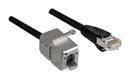 STEWART CONNECTOR BM-1RSPK001F Ethernet Cable, WAP Extn., Cat6a, RJ45 Plug to Cable Splicer