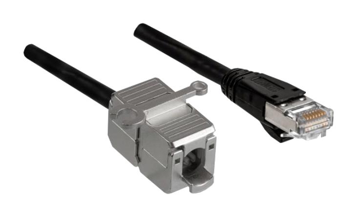 STEWART CONNECTOR BM-1RSPK001F Ethernet Cable, WAP Extn., Cat6a, RJ45 Plug to Cable Splicer