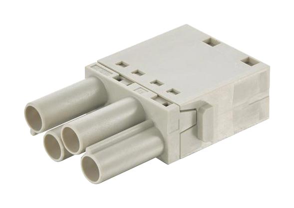 HARTING 09140045101 Heavy Duty Connector, Han CC Series, Module, 4 Contacts, Receptacle, Push In Socket