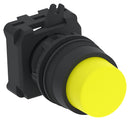 ALCOSWITCH - TE CONNECTIVITY IPE22EXYL Industrial Pushbutton Switch, IPE Series, 22.5 mm, SPST-1NC / 1NO, Momentary, Round Raised