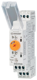 CROUZET BM2R08MV1. MULTIFUNCTION TIMER, 0.5S-10 DAYS, 2 CO