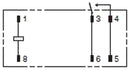 OMRON ELECTRONIC COMPONENTS G2RL-1A-E  DC5 General Purpose Relay, G2RL Series, Power, Non Latching, SPST-NO, 5 VDC, 16 A