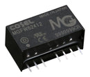 COSEL MGFW62415 Isolated Through Hole DC/DC Converter, ITE, SIP, 4:1, 6 W, 2 Output, 15 V