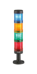 MULTICOMP PRO MP-50LG1X Tower Light LED Unit, Continuous, Green, 240VAC, IP65, NEMA 1/2/3/3R/4/4X/12/13, 68mm H, 50mm Lens