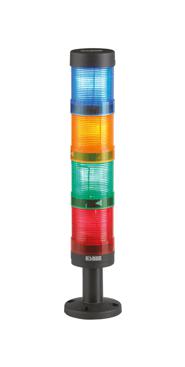 MULTICOMP PRO MP-50LG1X Tower Light LED Unit, Continuous, Green, 240VAC, IP65, NEMA 1/2/3/3R/4/4X/12/13, 68mm H, 50mm Lens