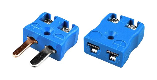 Labfacility AM-T-MQ+FQ AM-T-MQ+FQ Thermocouple Connector Miniature Quick Wire Plug Socket Type T Ansi