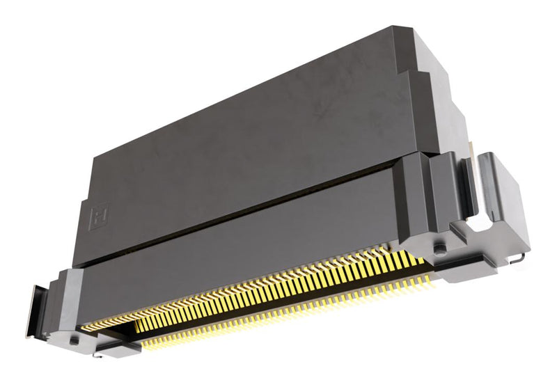 HARWIN F10-20010045R Mezzanine Connector, Plug, 0.5 mm, 2 Rows, 100 Contacts, Surface Mount Straight, Copper Alloy