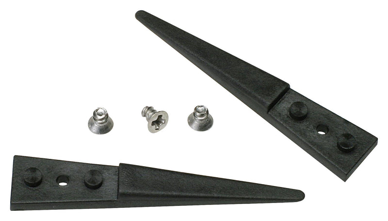 IDEAL-TEK A2ASV Tweezer, Tip, PVDF, Straight, Round, 40 mm Length 7640144714703