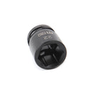MULTICOMP PRO MP12-CRMO22 Socket, Hex, 22 mm x 38 mm, 1/2" Drive Size, Chromium Molybdenum Steel, DIN3121, Auto Repair