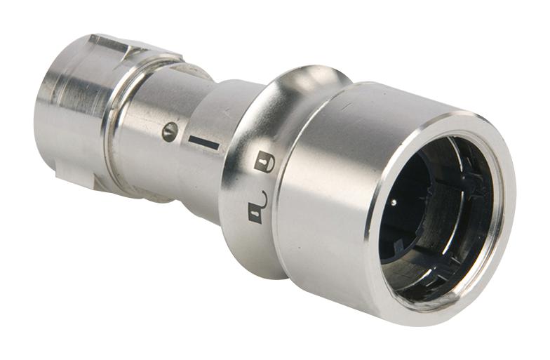 BULGIN LIMITED PXM6010/02P/ST/0507/SN Circular Connector, Buccaneer 6000 Series, Cable Mount Plug, 2 Contacts, Screw Pin, Push-Pull