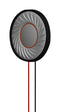 PUI AUDIO AR040600MR-LW100-R Receiver, 300 Hz to 3.4 kHz, 600 ohm, 20 W, 120 dB, Round, Panel Mount