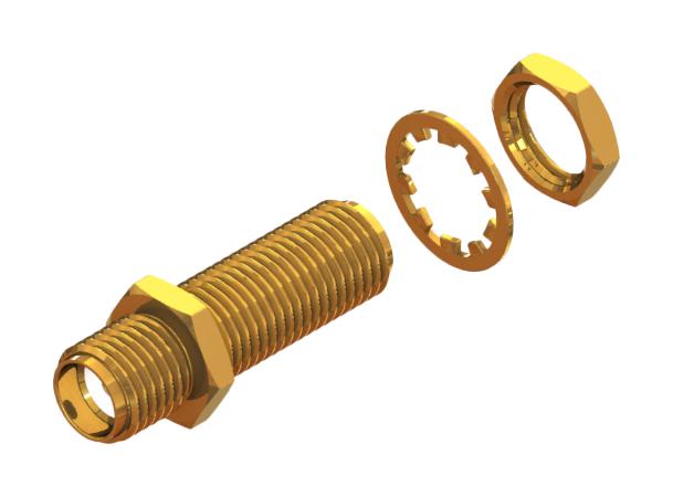 CAL TEST ELECTRONICS CT4497 RF ADAPTER, SMA JACK-JACK, 50 OHM