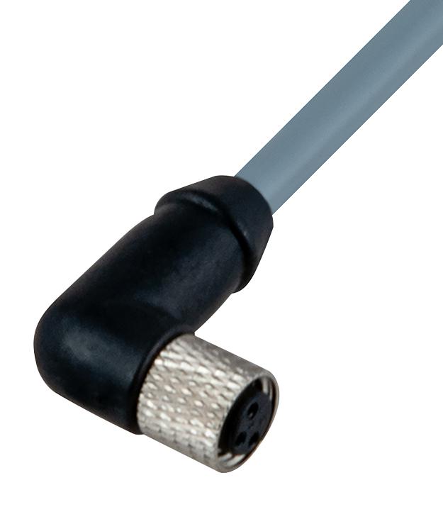 CARLO GAVAZZI CON53NFA2. CABLE ASSY, 3P, R/A RCPT-FREE END, 6.6