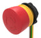 EAO 84-5540.0040 Emergency Stop Switch, DPST-NC, Twist to Release, Cable, 1.5 A, 250 V