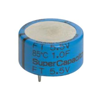 KEMET FT0H225ZF Supercapacitor, 2.2 F, 5.5 V, Radial Leaded, -20%, +80%, 10.16 mm