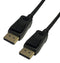 VIDEK 2409F-0.5 Audio / Video Cable Assembly, Version 1.4, DisplayPort Plug, DisplayPort Plug, 19.7 ", 500 mm