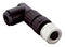 SICK DOS-0803-W Sensor Connector, M8, Female, 3 Positions, Solder Socket, Right Angle Cable Mount