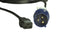 MULTICOMP PRO GW-151824 Mains Power Cord, IEC 60309 to IEC 60320-1 C19, 3 m, 16 A, 250 V, Black, MP-IP44 Commando Series
