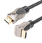 L-COM HDMI-MM-RASU-1M CABLE ASSY, HDMI R/A PLUG-PLUG, 3.3