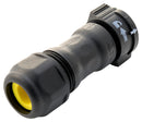 AMPHENOL LTW CC-03BFFA-QL8MPP Circular Connector, IP68, X-Lok C Size Series, Cable Mount Receptacle, 3 Contacts, Crimp Socket