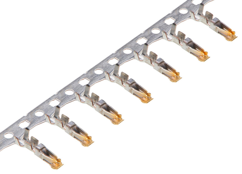 MOLEX 505572-1100 Contact, Micro-Lock PLUS 505572 Series, Socket, Crimp, 22 AWG, Gold Plated Contacts