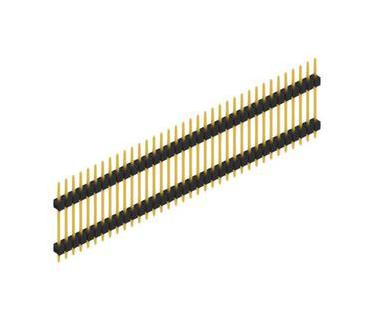 FISCHER ELEKTRONIK SL 5 172 36 G Pin Header, Board-to-Board, Wire-to-Board, 2.54 mm, 1 Rows, 36 Contacts, Through Hole Straight