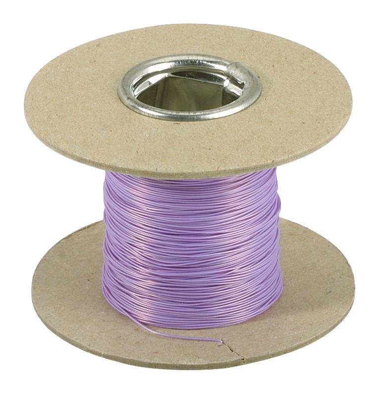 MULTICOMP PRO MP013959 Wire, PVDF, Violet, 30 AWG, 0.05 mm&sup2;, 328 ft