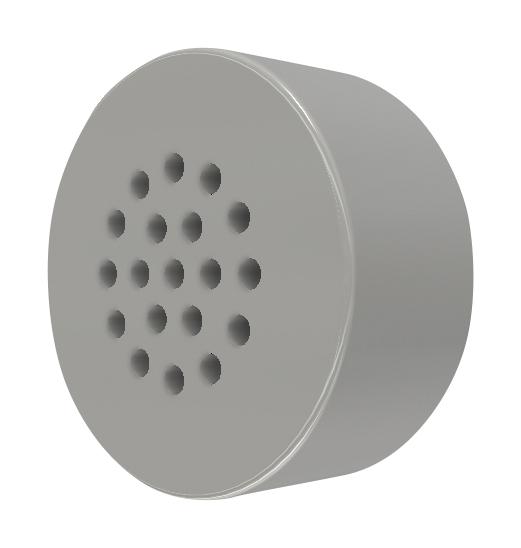 PUI AUDIO POM-2730L-HD-R Microphone, Omnidirectional, 20 Hz to 20 kHz, 1 VDC to 10 VDC, 2.2 kohm, -30 dB, 500 &micro;A