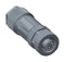 AMPHENOL LTW MSAS-12BFFA-SL7001 Sensor Connector, M Series, M12, Female, 12 Positions, Solder Socket, Straight Cable Mount