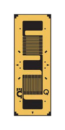 OMEGA SGT-4/350-XY41 Strain Gauge, 350 ohm, 4.6 mm, 4 mm, Solder Pads, 30000 &micro;m, 2-Element Tee Rosette, 14 Vrms