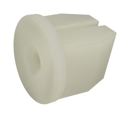 TR FASTENINGS RP0000383424 Grommet, Open, 2.4 mm, Nylon 6.6 (Polyamide 6.6), 3 mm
