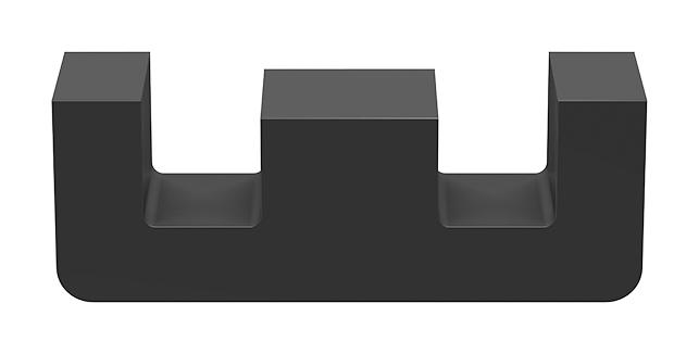 EPCOS B66317G0500X127 Transformer Cores, E, E25/13/7, General Purpose, N27, 57.5 mm, 52.5 mm&sup2;