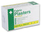 SAFETY FIRST AID GROUP D8001 Fabric Plaster, Individually Wrapped, Breathable Construction, 7.2 x 2.5cm , Pack of 100
