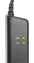 KVASER 01424-4 Interface, CAN 2.0A/CAN 2.0B, Kvaser Leaf v3, 1-CH, USB 2.0 Type A Plug to D Sub 9 Position Plug