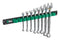 WERA 05020235001 Combination Wrench Set, Magnetic Rail, 8 Pieces