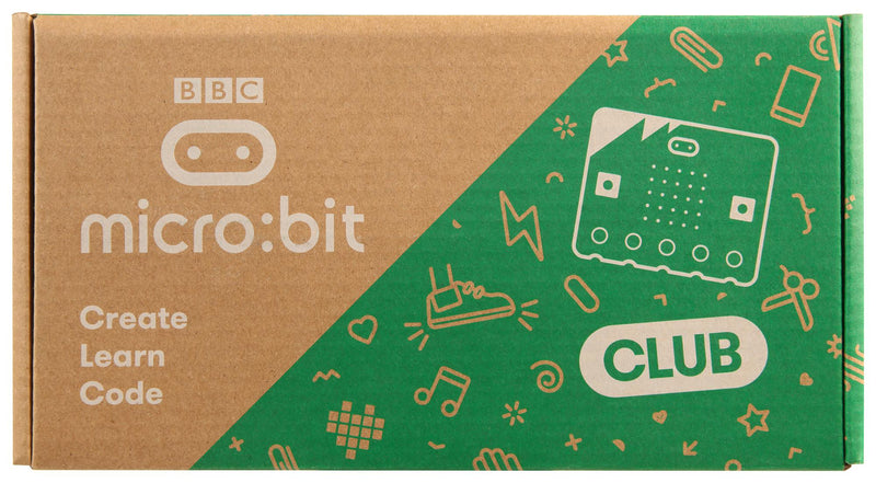 BBC MICRO:BIT MEFV22C SBC, BBC micro:bit CLUB, V2.21, nRF52833, USB cable, Battery holder, 2x AAA batteries, x10 Kit GTIN UPC EAN: 5051259252615