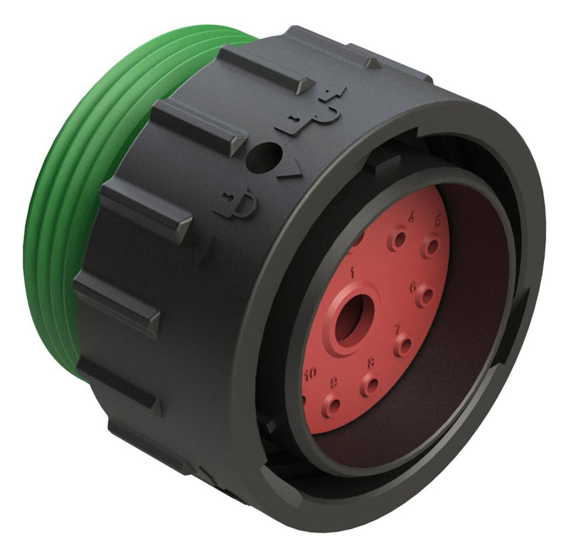 AMPHENOL SINE/TUCHEL AHDP06-24-14PN-WTA CIRCULAR CONN, PLUG, 14POS, CRIMP