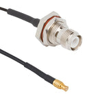 AMPHENOL RF 095-900-573-006 RF COAX CBL, MCX PLUG-TNC RP JACK, 6"