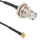 AMPHENOL RF 095-900-574M100 RF COAX CBL, R/A MCX PLUG-TNC JACK/3.3